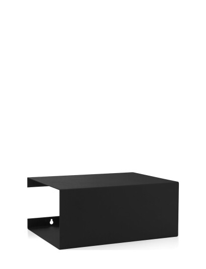 ReCollector Stlfuld Væghængt Hylde - Black - ONE SIZE ReCollector Stlfuld Væghængt Hylde - Black - ONE SIZE