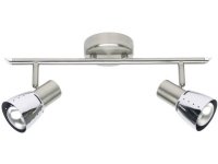 Brilliant Lava 39513/77 Loft-spotlights LED (RGB) E14 80 W Rustfrit stål Krom