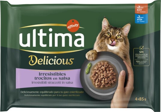 Affinity Ultima Våtfôr Ultima Cat Sterilised Og Tunfisk Okse 48 X 85 G