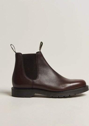 Loake 1880 Mccauley Heat Sealed Chelsea Dark Brown
