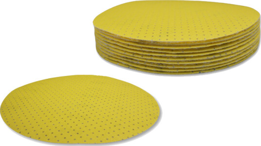 ø225 mm sliperondeller for giraffsliper 10 stk Cool abrasives Korn P180 ø225 mm sliperondeller for giraffsliper 10 stk Cool abrasives Korn P180