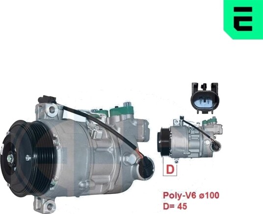 AC-kompressor ERA 670125