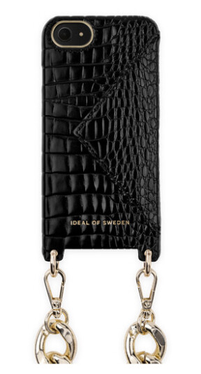Ideal Of Sweden Statement Necklace Case Neo Noir Croco