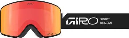Giro Method Black Stacked, Vivid Ember/vivid Infrared, M