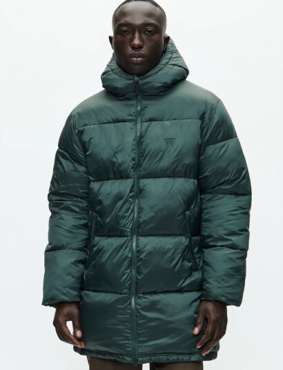 WOOD WOOD Wwclaus Puffer Coat 25233 - Khaki green - XXL WOOD WOOD Wwclaus Puffer Coat 25233 - Khaki green - XXL