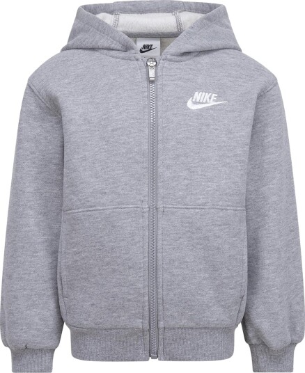 Nike Zh Full Zip Hoody   Grey   110 116CM