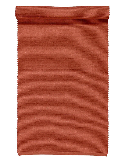 LINUM Uni Runner 45X150 Cm - Red - 45X150CM LINUM Uni Runner 45X150 Cm - Red - 45X150CM