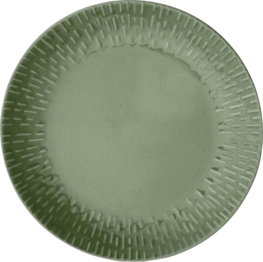 Aida - Life in colour - Confetti frokosttallerken 24 cm olive