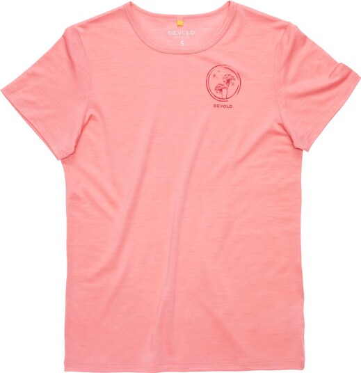 Devold Women"s Active Spring Tee Apricot XS