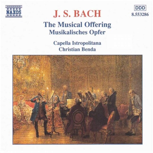Johann Sebastian Bach, Karol Kopernicky, Capella Istropolitana Orchestra, Christian Benda, Hubert Geschwandtner  Bach: Musikalischer Opfer  CD