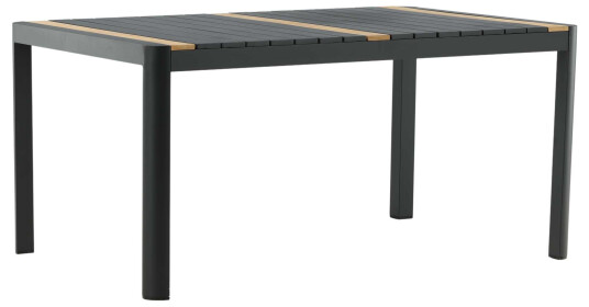 Venture Design Togo spisebord Svart 200 x 100 cm Svart