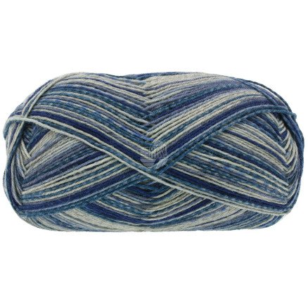 Lana Grossa Meilenweit 100 Denim Mix Garn 4606 Sølv/lys/mørkegrå/grå/nattblå/jeans Lana Grossa Meilenweit 100 Denim Mix Garn 4606 Sølv/lys/mørkegrå/grå/nattblå/jeans