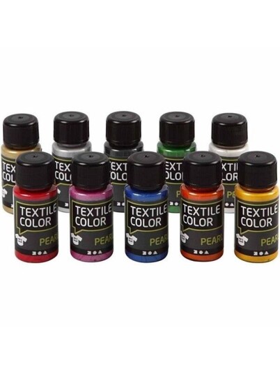 Creativ Company Textile Color various colors 10x50ml.