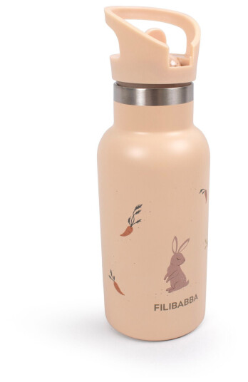 FILIBABBA Carrot Thief Vannflaske 350 ml Beige