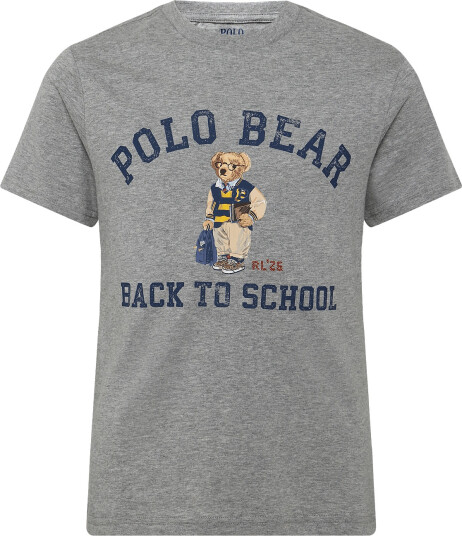 Ralph Lauren Kids 26/1 Jersey Knt T Shirt Grey 132 137