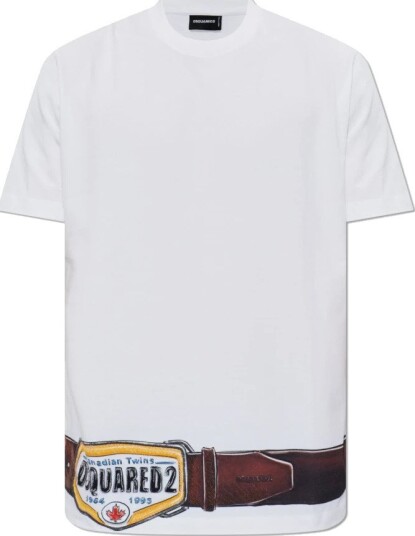 Dsquared2 Herre Topper Hvit XS,