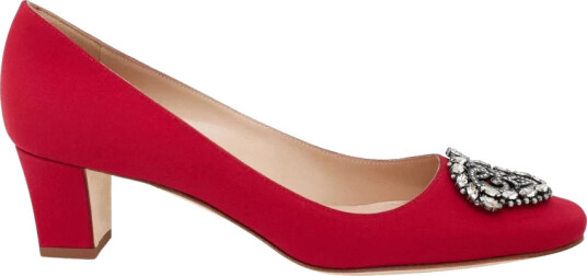 Manolo Blahnik Dame Sko Rød 37 EU,