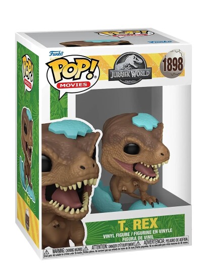 Funko Pop T-Rex Figurer - Brown