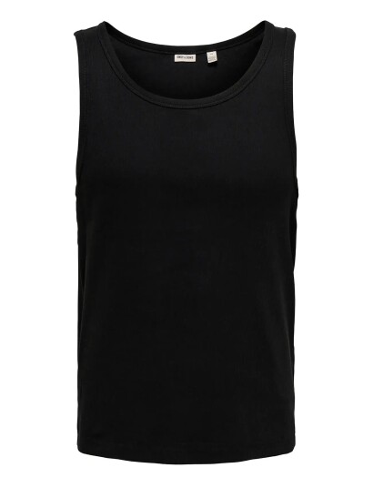 ONLY & SONS Onstanner Reg Sl Tank Top Noos Black XS
