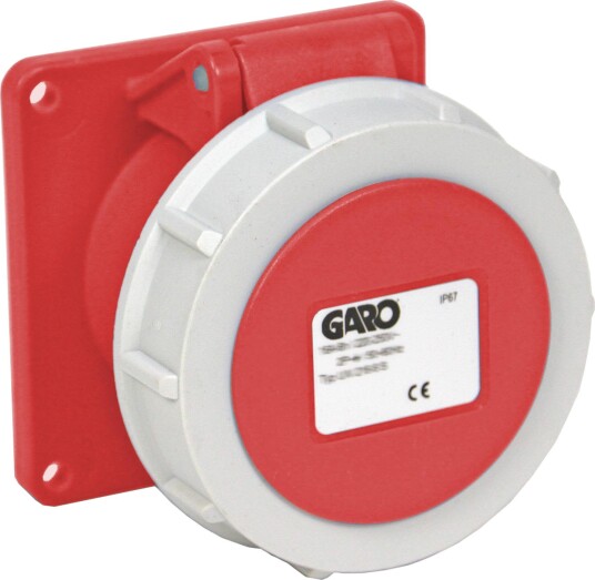 Garo Uiv 432-11 S Paneluttak IP67, 5-Polet, 32 A Rød, 11 H