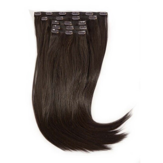 Rapunzel of Sweden Vegan Clip ins Straight / Medium Volume / 5 pieces