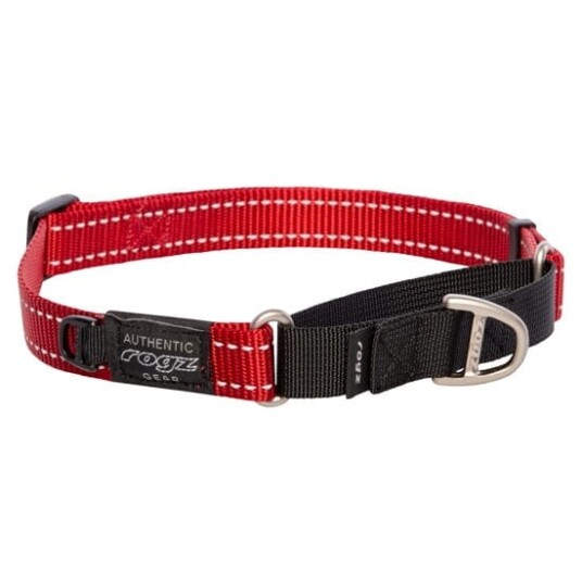 Rogz Control Halsbånd (flere farger) Rød S-24-36CM