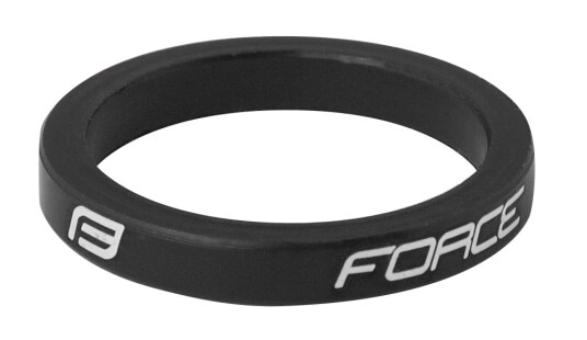 Force 5 mm Sort alu spacer 1 1/8 Force 5 mm Sort alu spacer 1 1/8