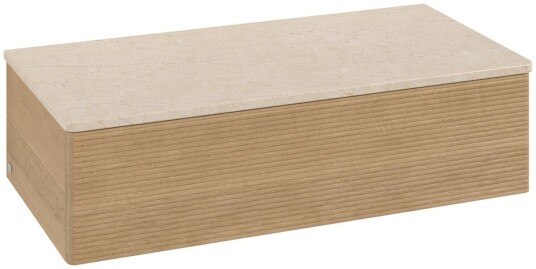 Villeroy & Boch Villeroy & Boch Antao Sideskap 100x50x26,8 cm u/lys Eik/Crème