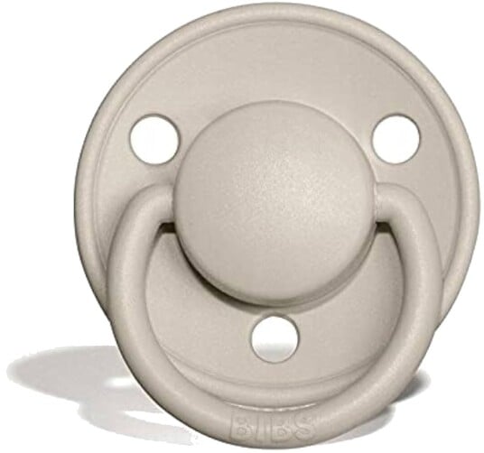 Bibs Silikonsmokk 0-36 mnd De Lux Sand