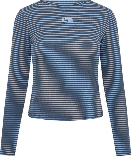 Laagam Emory Blue Striped Long Sleeve T Shirt   BLUE   L/40