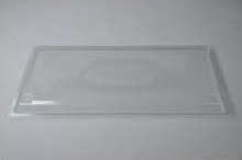 Plastlåg 500X280x28 Mm Apet Klar Til Sushibakke,75 Stk/Krt