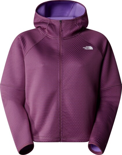 The North Face Women's Vertical Thermal Full-Zip Hoodie Midnight Mauve S The North Face Women's Vertical Thermal Full-Zip Hoodie Midnight Mauve S
