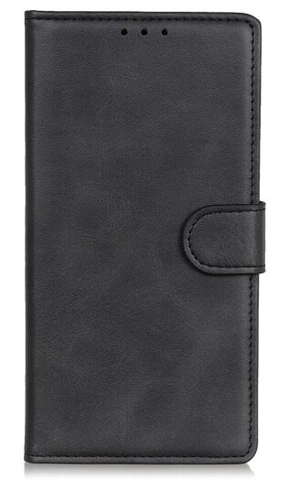 INCOVER Motorola Moto G Pro Kunst PU Skinndeksel m. Lommebok - Sort