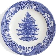 Spode Blue Italian Christmas Tree Tallerken 20 cm