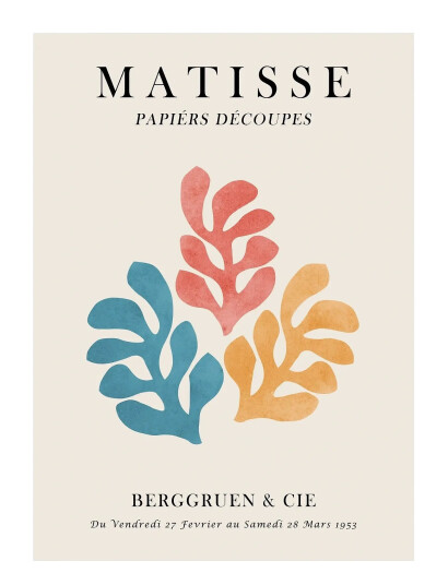Poster & Frame Vitor Costa - Matisse Floral Poster 3 - Multi/patterned - 70X100CM Poster & Frame Vitor Costa - Matisse Floral Poster 3 - Multi/patterned - 70X100CM