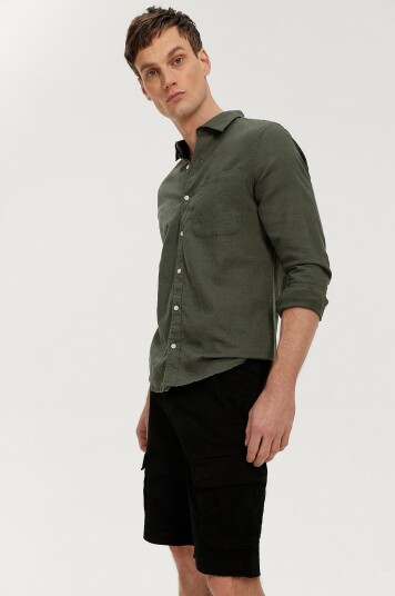 Ellos Collection Cargoshorts Aidan Svart