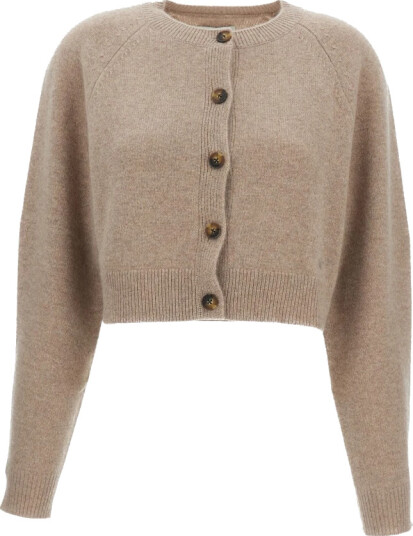 Loulou De Saison Dame Strikkevarer Beige M, Loulou De Saison Dame Strikkevarer Beige M,
