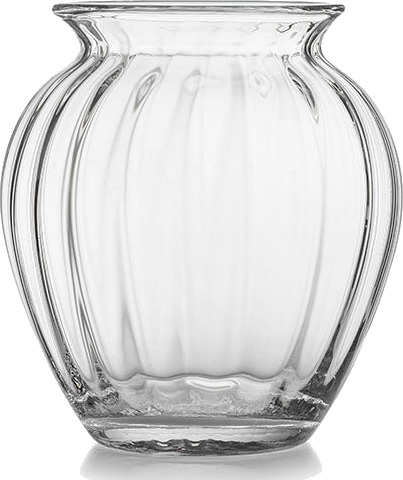Hadeland Glassverk Emily Vase 23cm Klar Optikk