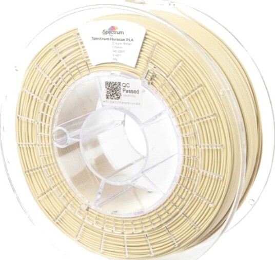 Spectrum Huracan PLA High Speed Filament 1.75 mm 1000 g Cream Beige 80922 Spectrum Huracan PLA High Speed Filament 1.75 mm 1000 g Cream Beige 80922