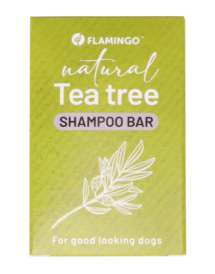 Flamingo Sjampobar Natural Tea Tree 100G Flamingo Sjampobar Natural Tea Tree 100G