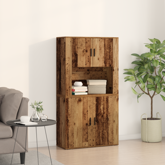  Høybord Gammelt tre 80 x 33 x 150 cm Konstruert tre
