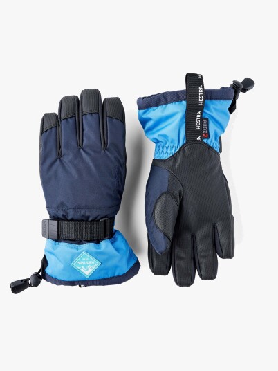 Hestra Gauntlet CZone JR Hansker Dark Navy/Sky Blue 7