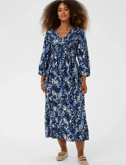 Cream Crtiah Smock Dress Navy 36 Cream Crtiah Smock Dress Navy 36