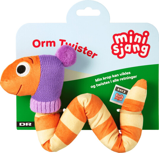 DR Dr Orm Twister Plys, 45 Cm - Multi/patterned - ONE SIZE
