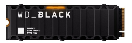 WD Black SN850X 8TB M.2 NVMe SSD med PCIe 4.0 og Integrert Kjøle