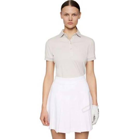 J.Lindeberg Tour Tech Pique Dame Moonbeam L J.Lindeberg Tour Tech Pique Dame Moonbeam L