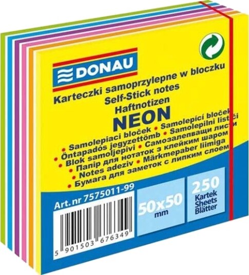 Donau Selvklebende Kort 50X50 Mm 7575011Pl 99