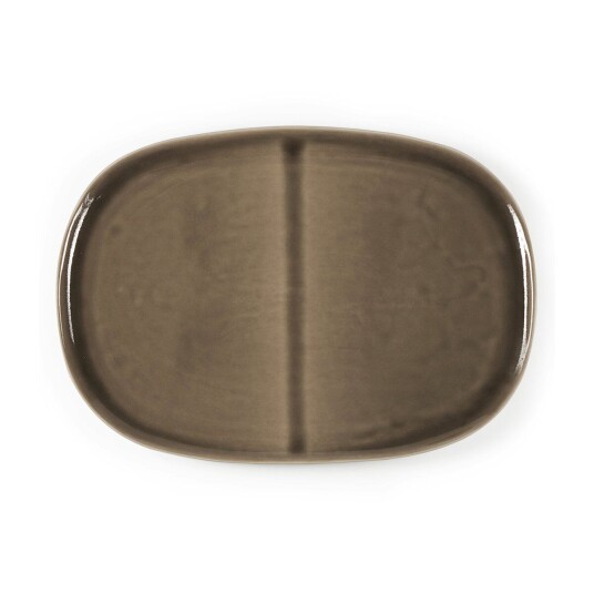 Heirol x Nosse Svelte tallerken oval 30 cm Olive