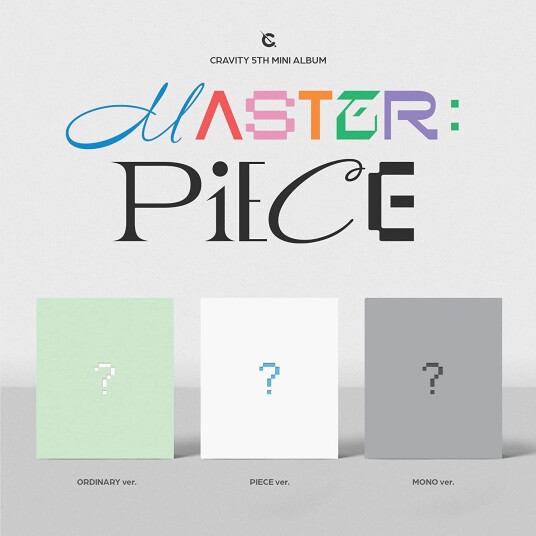 Cravity Master:Piece Random Cover Incl. 96pg Photobook, Lyric Card + Photocard CD Cravity Master:Piece Random Cover Incl. 96pg Photobook, Lyric Card + Photocard CD