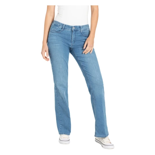 MAC Dame Jeans Blå M L32,